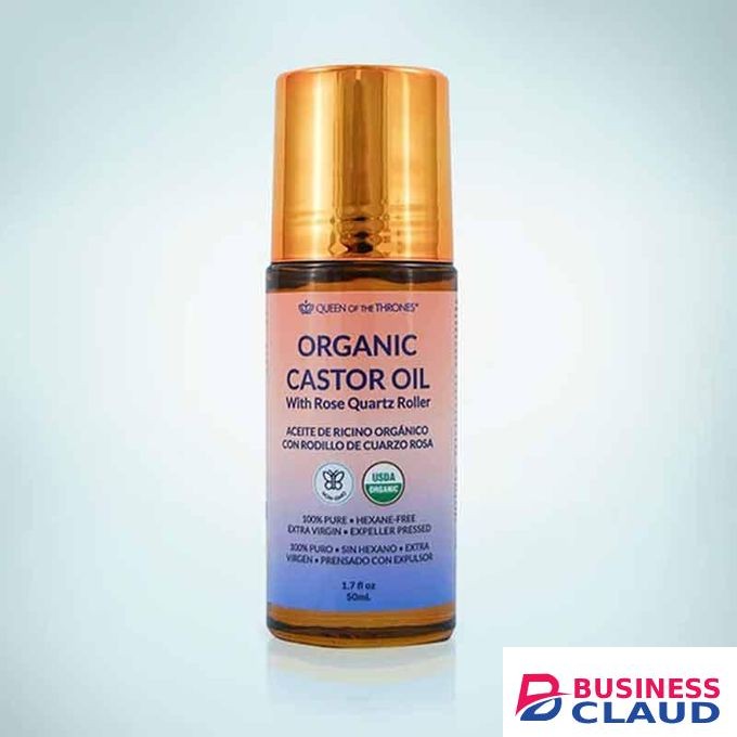 Organic Castor Oil Roll-On – Hair, Eyelash & Eyebrow Growth Care
