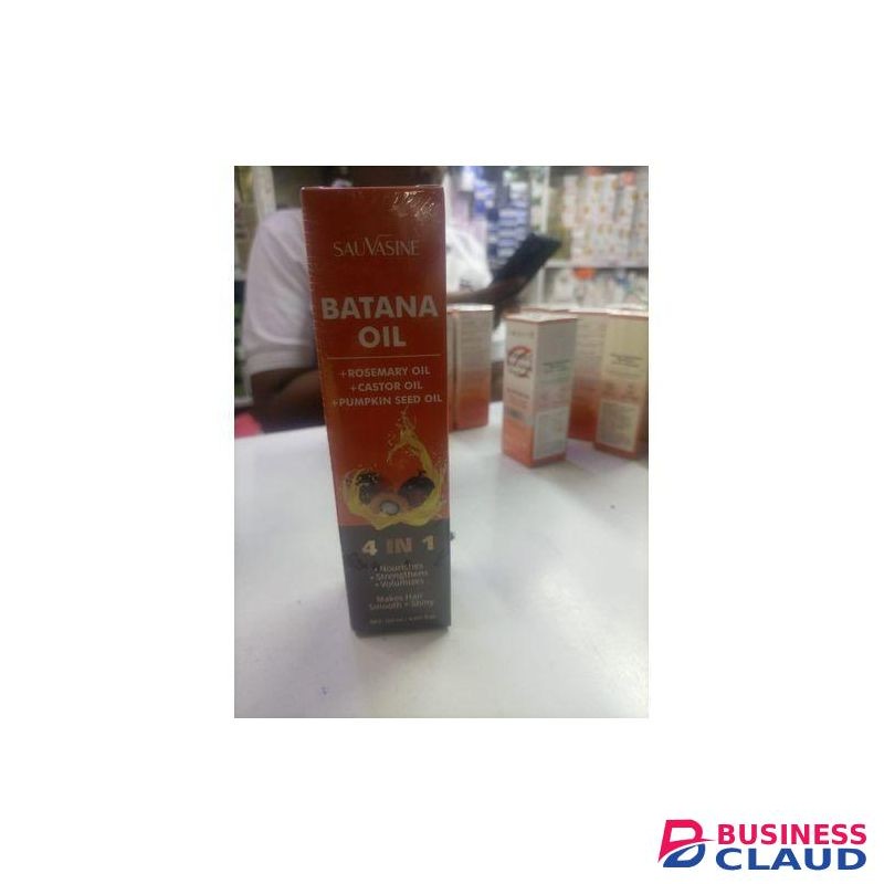 Sauvasine Pure Batana Oil For Hair Growth, 4-in-1