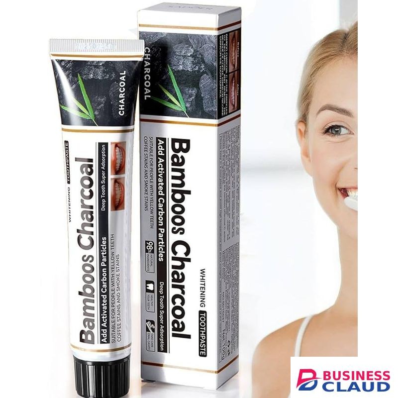 SADOER Teeth Whitening Bamboo Charcoal Toothpaste Tooth care -100g