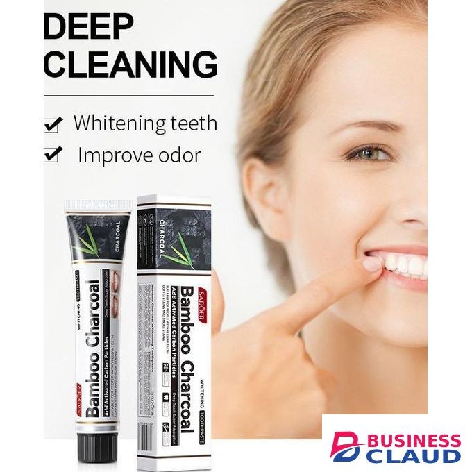 SADOER Teeth Whitening Bamboo Charcoal Toothpaste Tooth care -100g