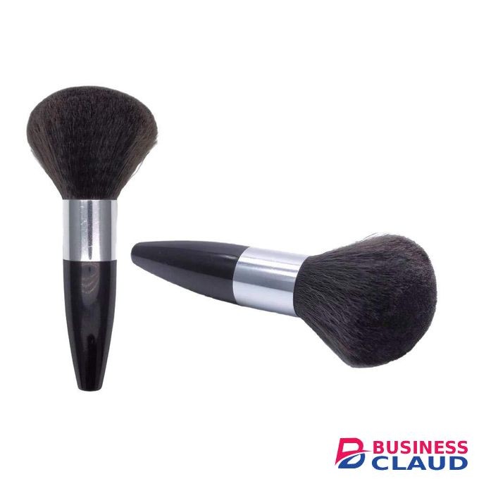 2PCS Portable Powder Brush With Plastic Handle And Blush Brush Makeup Tools