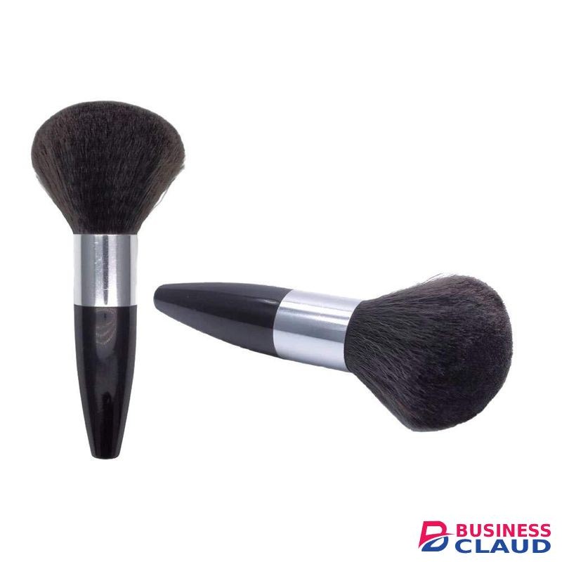 2PCS Portable Powder Brush With Plastic Handle And Blush Brush Makeup Tools
