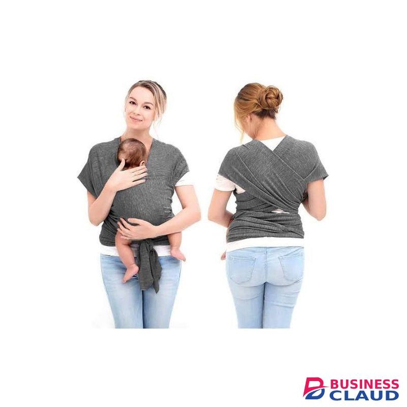 Unique Baby Wrap Carrier Grey