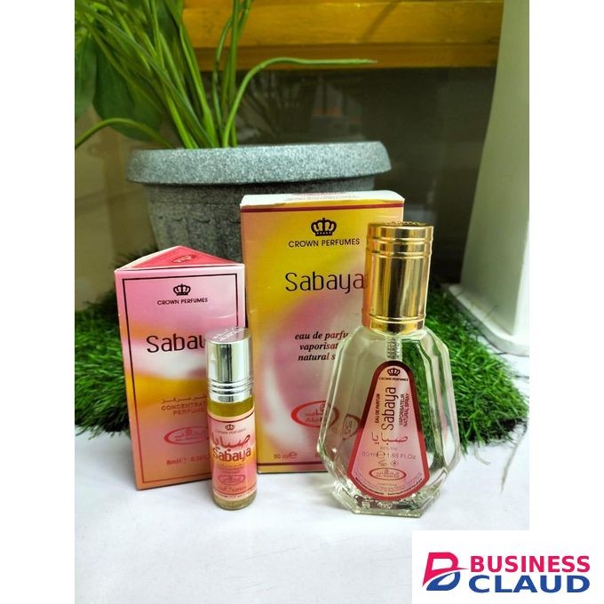 Al Rehab Sabaya Eau de Parfum Spray 50ml and Perfume Oil 6ml