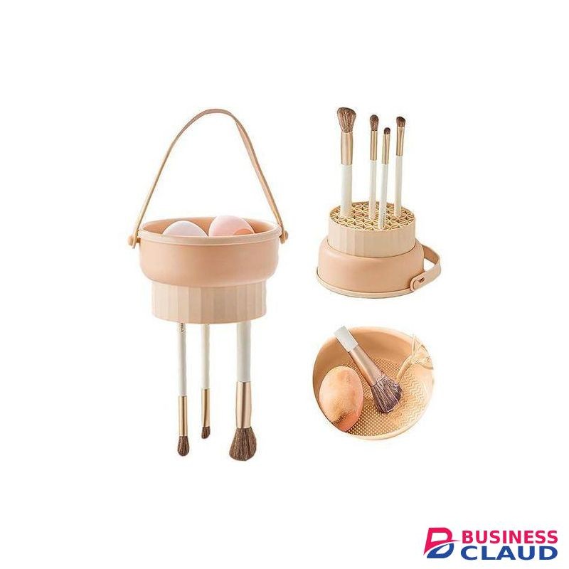 2 in 1 Silicone Makeup Brush Cleaner Bowl Cosmetic Brushes Cleaning Tool Makeup Cleaner for Brushes