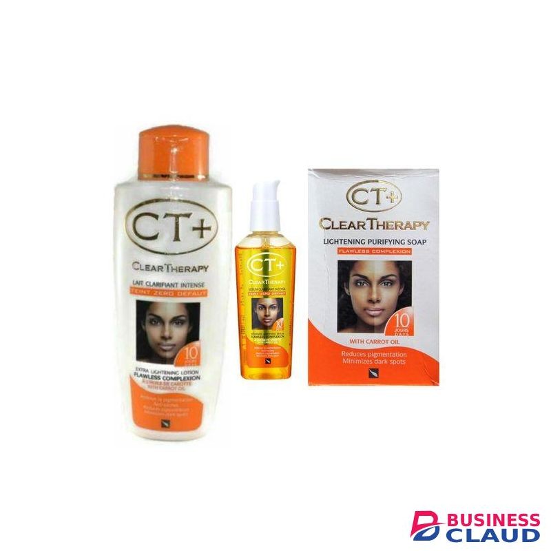 Ct+ Clear Therapy Lightening Set For Flawless Complexion
