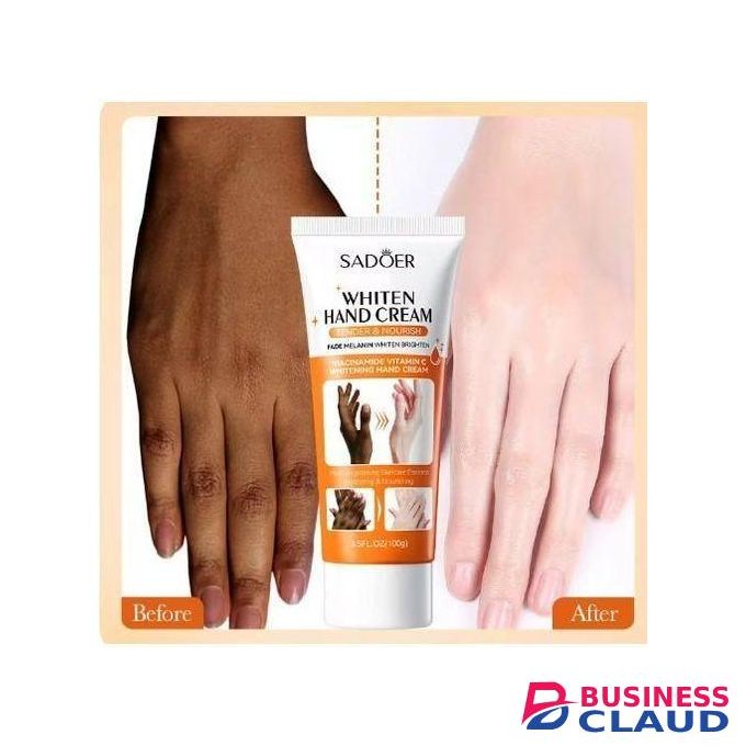 SADOER Whiten Brighten Hand Cream Niacinamide Vitamin C Tender & Nourish