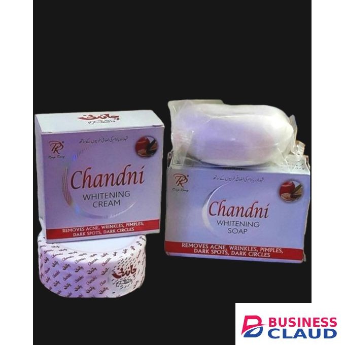 Whitening Cream + Soap For Acne, Dark Circles & Pimples