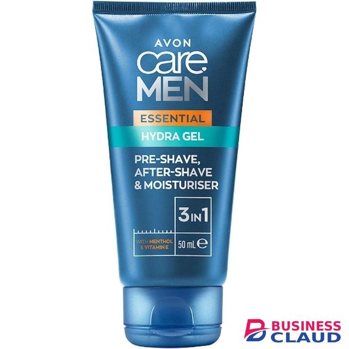 Avon Care Men Essential 3-in-1 Hydra Gel Used as Pre-Shave, After-Shave