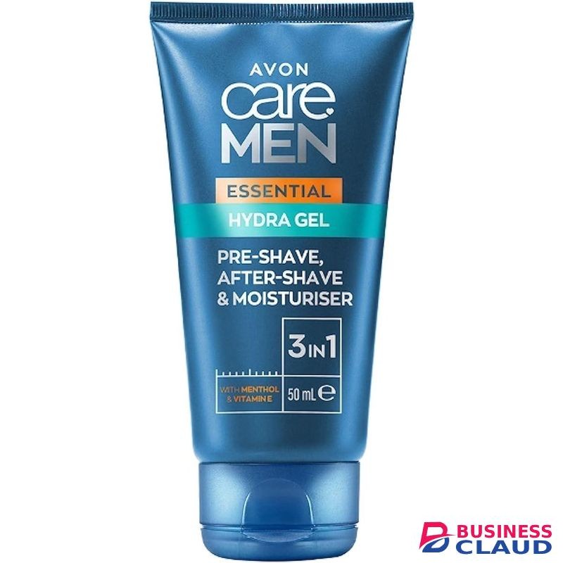 Avon Care Men Essential 3-in-1 Hydra Gel Used as Pre-Shave, After-Shave