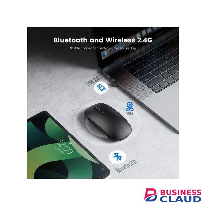 Wireless Rechargeable Mouse With Bluetooth for Laptop,Smart tv and all Smart Devices