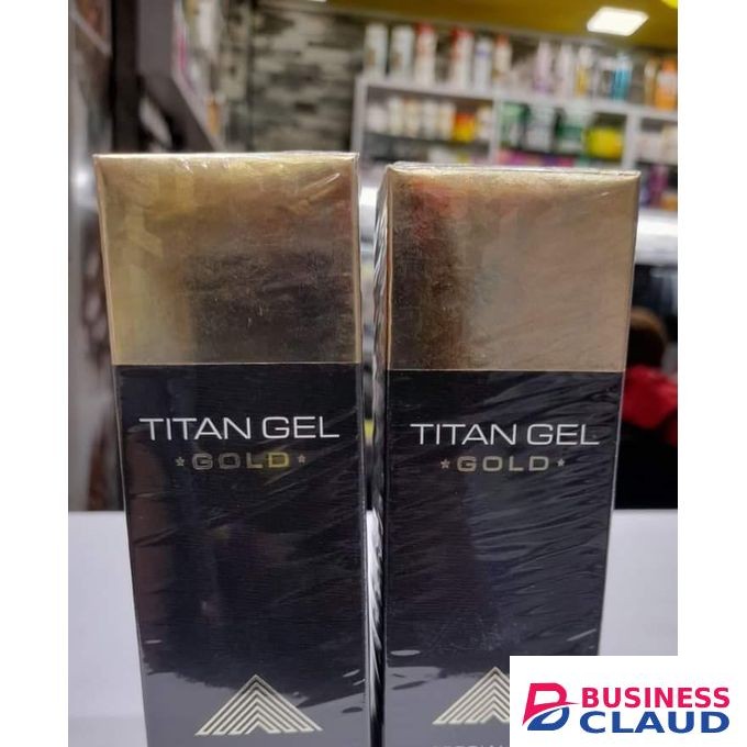 Titan Gold Premium Body Massage Gel – Twin Pack (2 x 50ml)