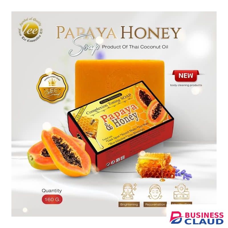 Lee Papaya Honey Soap