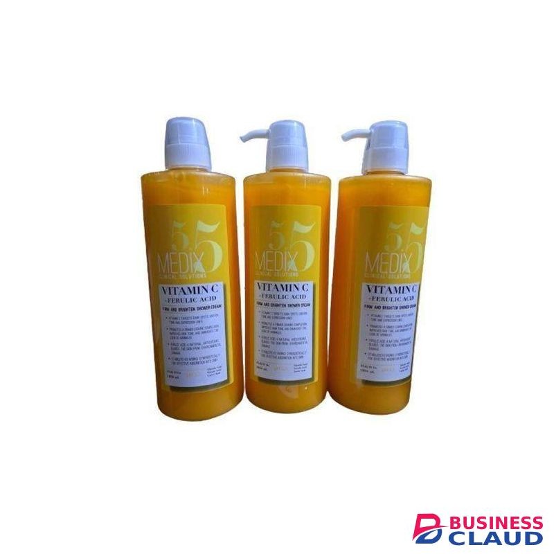 Medix 5.5 Vitamin C / Feluric Acid Shower Cream (1000ml)