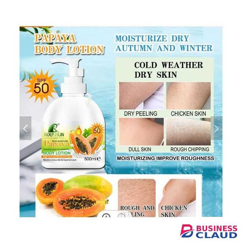 Roushun Papaya Firming / Nourishing Body Lotion SPF50.