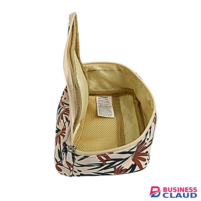 Miniso Nature Series-Rectangular Cosmetic Bag With Strap