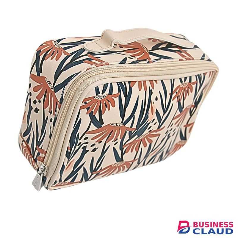 Miniso Nature Series-Rectangular Cosmetic Bag With Strap