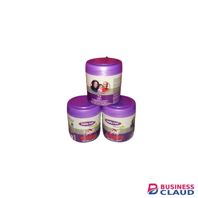 Family Care 6pcs Mosquito Repellant Cream Moisturizer All Biting Insects 70g