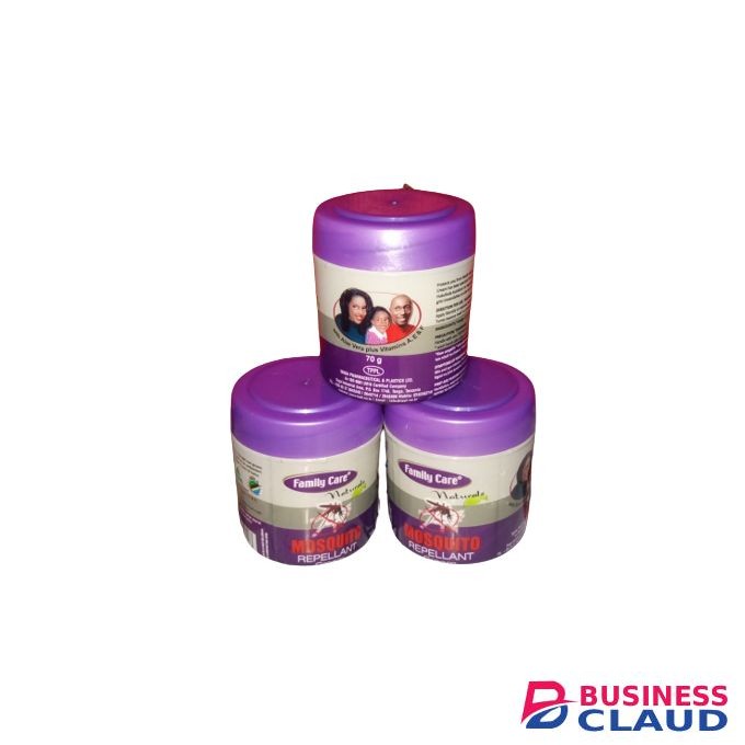 Family Care 6pcs Mosquito Repellant Cream Moisturizer All Biting Insects 70g