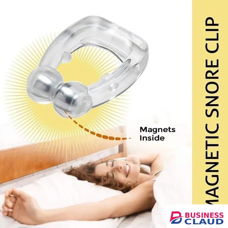 3 PCS Snoring Stop Silicone Magnetic Anti Snore Nose Clip Device