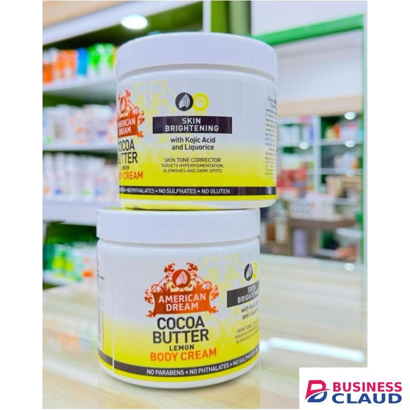 American Dream BUTTER LEMON BODY CREAM