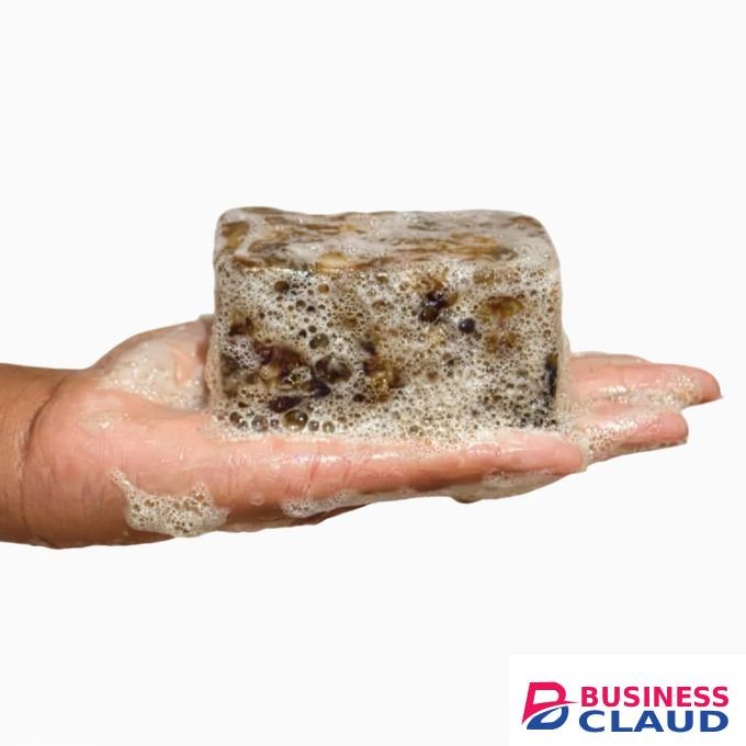 Jasmeyvine organics Black Soap(Organic African black soap)