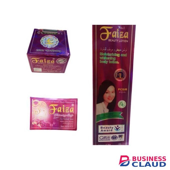 Poonia Brothers Faizaa Beauty LOTION+CREAM+SOAP