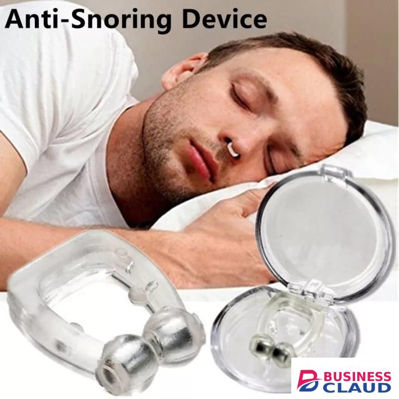 4 Pcs Anti-Snoring Nose Clip, Sleep Aid Device, Magnetic Snore Stoppers