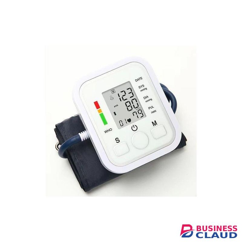 Digital Blood Pressure Monitor Machine Health Vascular Heartbeat Test