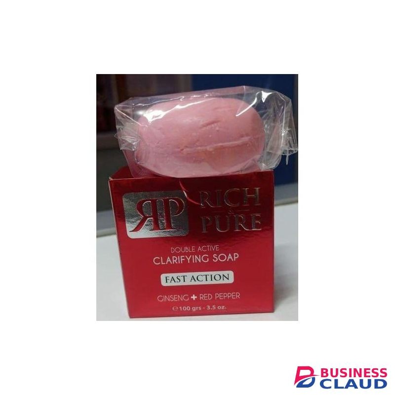 Rich Fast action double active clarifying soap