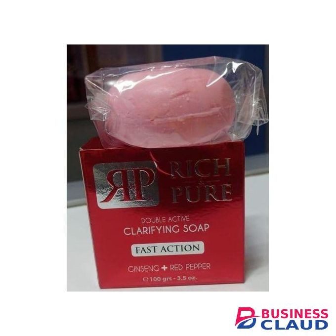 Rich Fast action double active clarifying soap