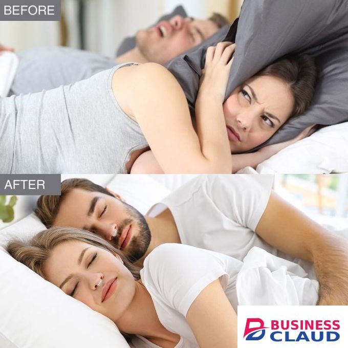 Magnetic Anti Snore Device Stop Snoring - Transparent