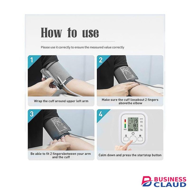 Digital Blood Pressure Monitors BP Pulse Wrist Arm Health Monitors Test