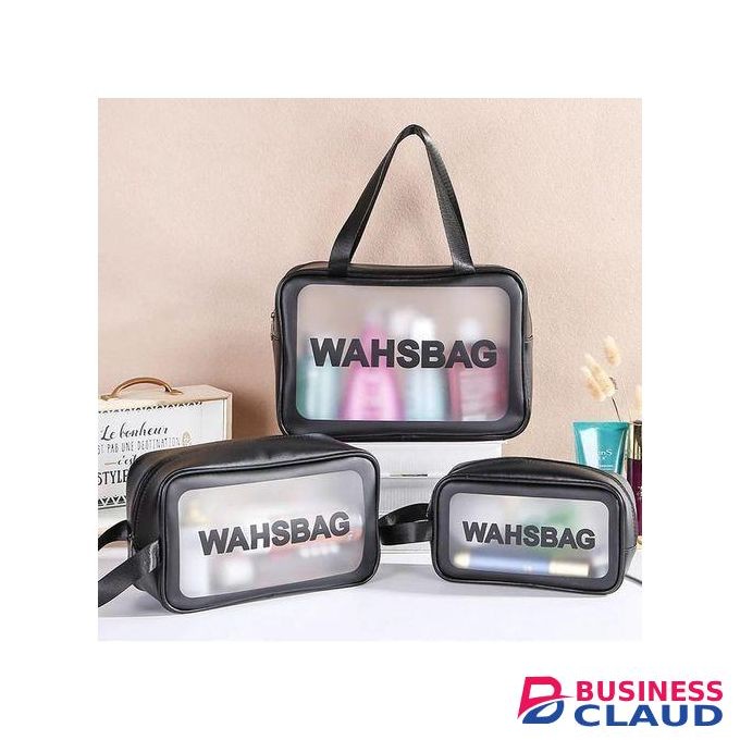 3 in 1 waterproof cosmetics/wash bags