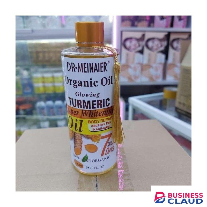 DR MEINAIER Turmeric Organic Glowing Face & Body Oil.