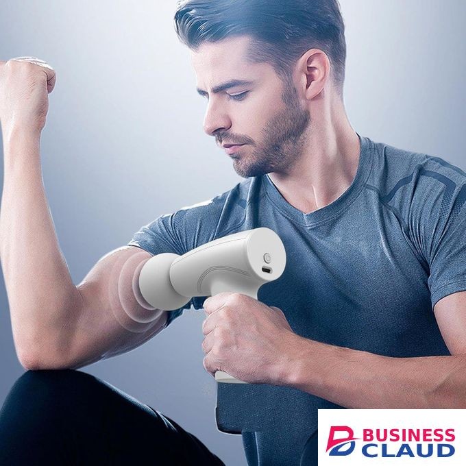 Muscle Massage Device Handheld Massager Whisper Quiet Ergonomic Grip Handle Massager Neck, Shoulders, Muscles, & Legs for Athletes