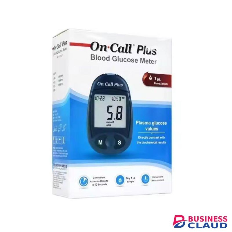 Hot selling On Call Plus Blood Glucose Test Strip Glucometer Blood Sugar Level Measuring Device House-Service Detector Tester