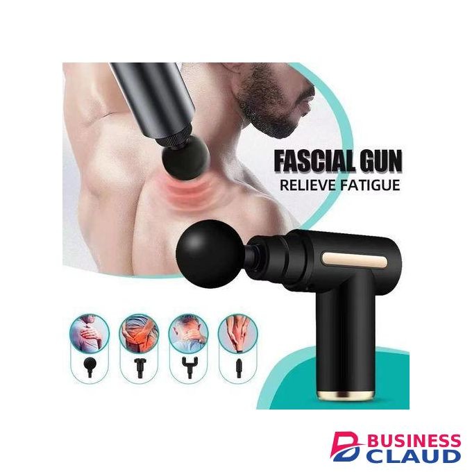 Hot sale Portable Mini Wireless Muscle Massage Gun Compact Fascia Gun Silent Muscle Relaxation Vibration Massage Fitness Device