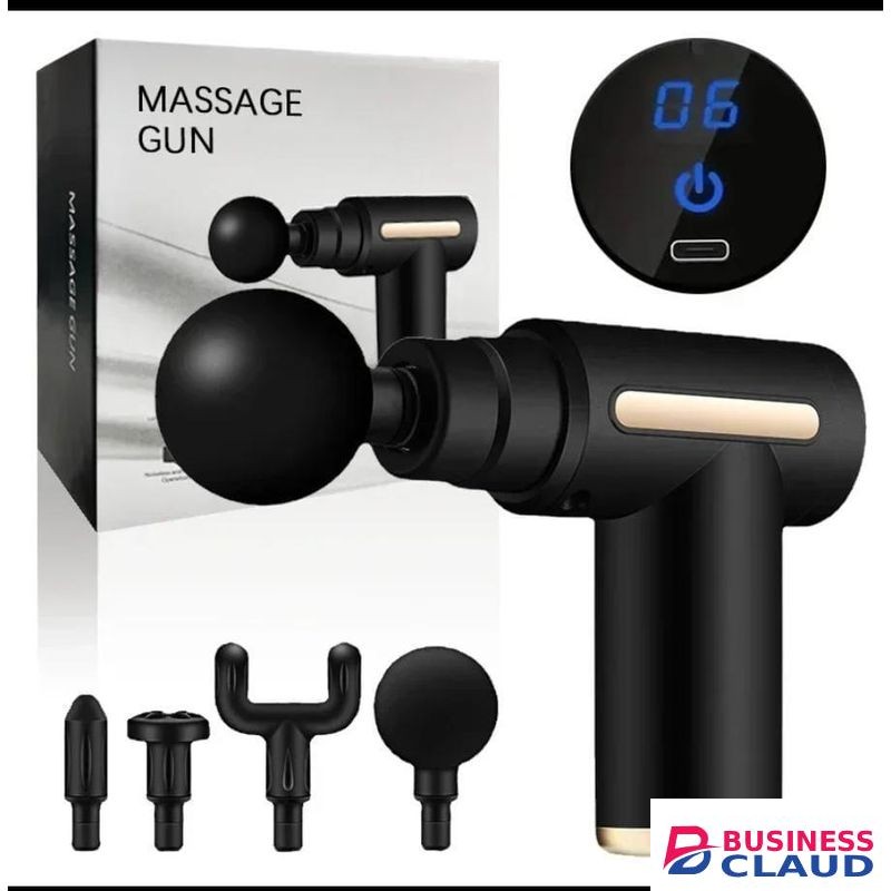 Hot sale Portable Mini Wireless Muscle Massage Gun Compact Fascia Gun Silent Muscle Relaxation Vibration Massage Fitness Device