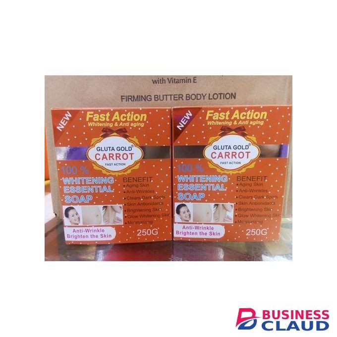 Gluta gold Bloom Berry Fast Action Whitening Soap