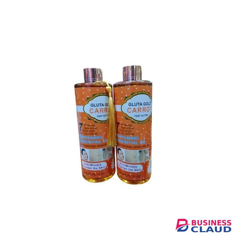 Gluta Carrot Fast Action Whitening Essential Oil