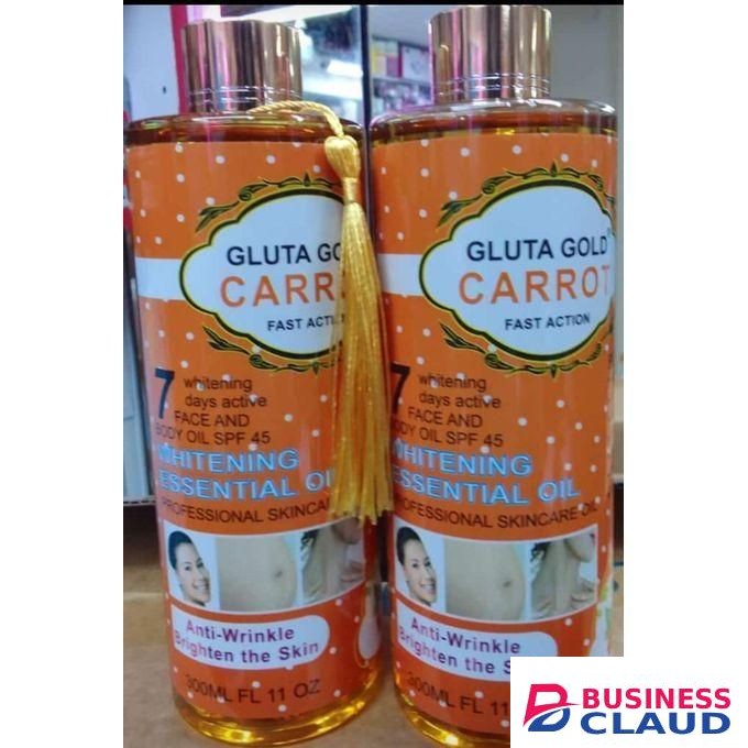 Gluta Gold Carrot Whitening Face & Body Oil