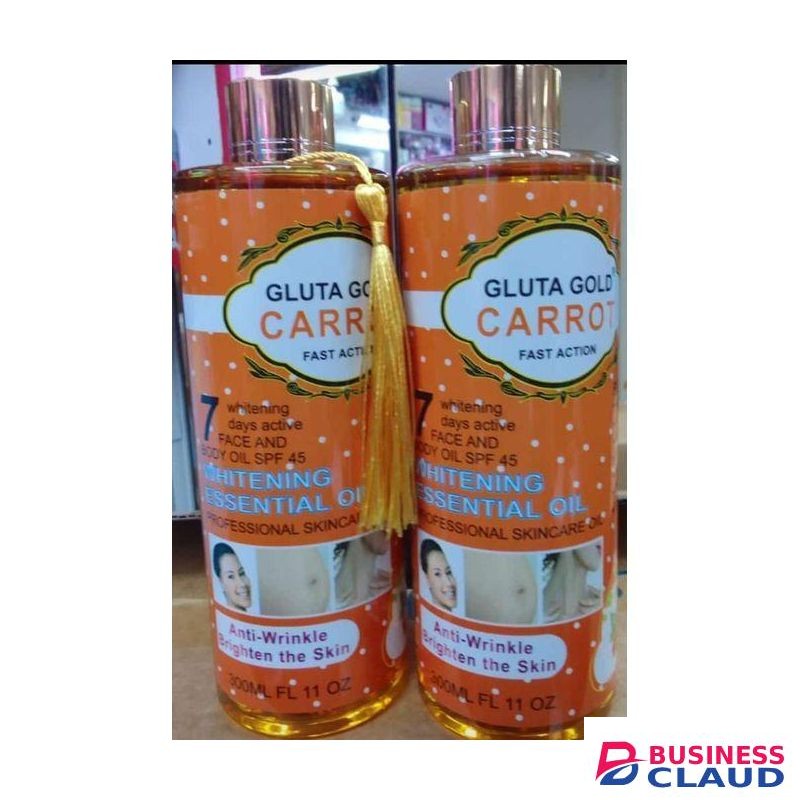 Gluta Gold Carrot Whitening Face & Body Oil