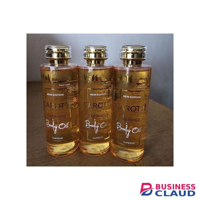 Half Cast Carotte Lightening body oil