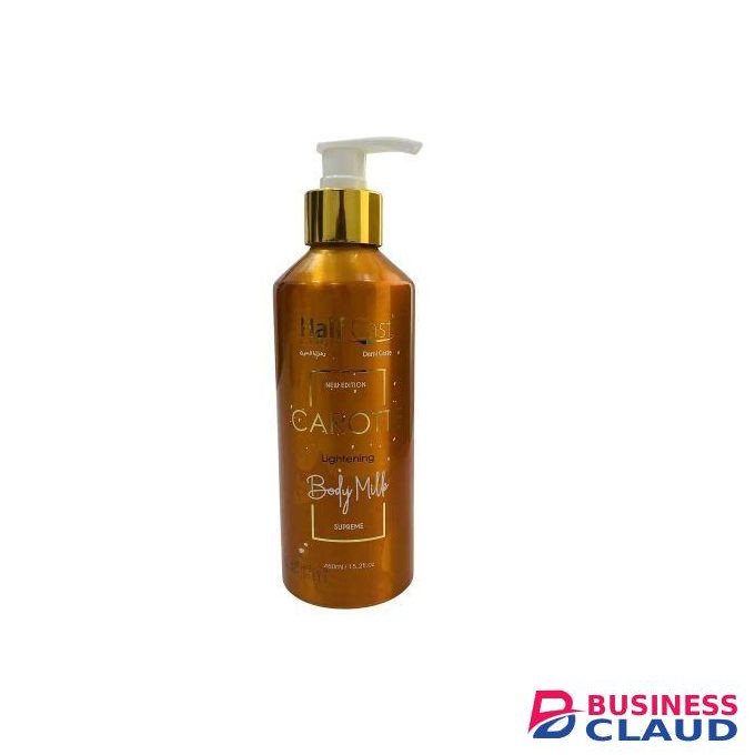 Half Cast Carrote lightening body milk