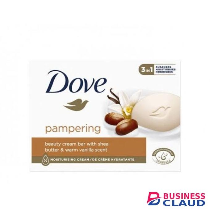 Dove Pampering Beauty cream Bar with Shea butter and warm vanilla scent 135 g
