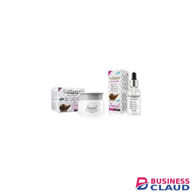 Pei Mei Collagen Snail Whitening Cream & Face Serum