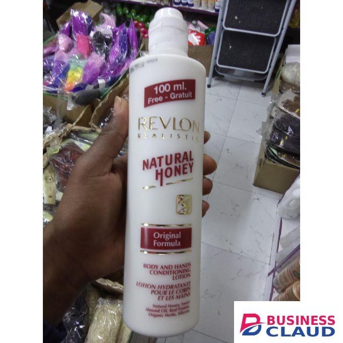 Revlon Natural Honey Original Formula Body and Hands Lotion