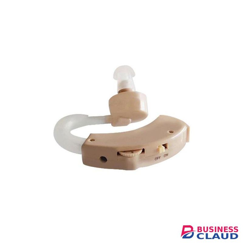 1Pcs CYBER SONIC Hearing Aid Personal Hearing Amplifier For The Elderly Deaf Ear Sound Amplifier- Beige Hearing Enhancement Device Battery Powered