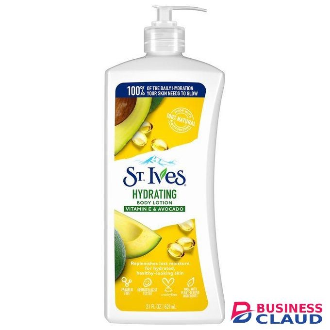 St Ives Hydrating Body Lotion Vitamin E & Avocado (621ML)